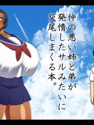 仲の悪い姉と弟が発情したサルみたいに交尾しまくる本。【夏中症】